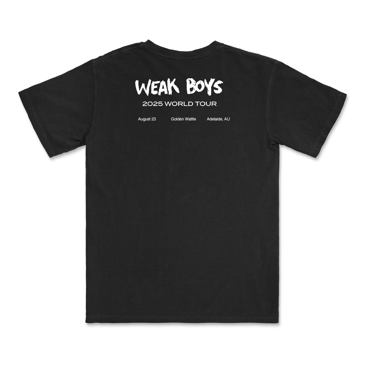 Weak Boys 2025 World Tour (Black)